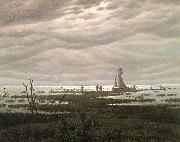 Caspar David Friedrich, Flat country shank at Bay of Greifswald